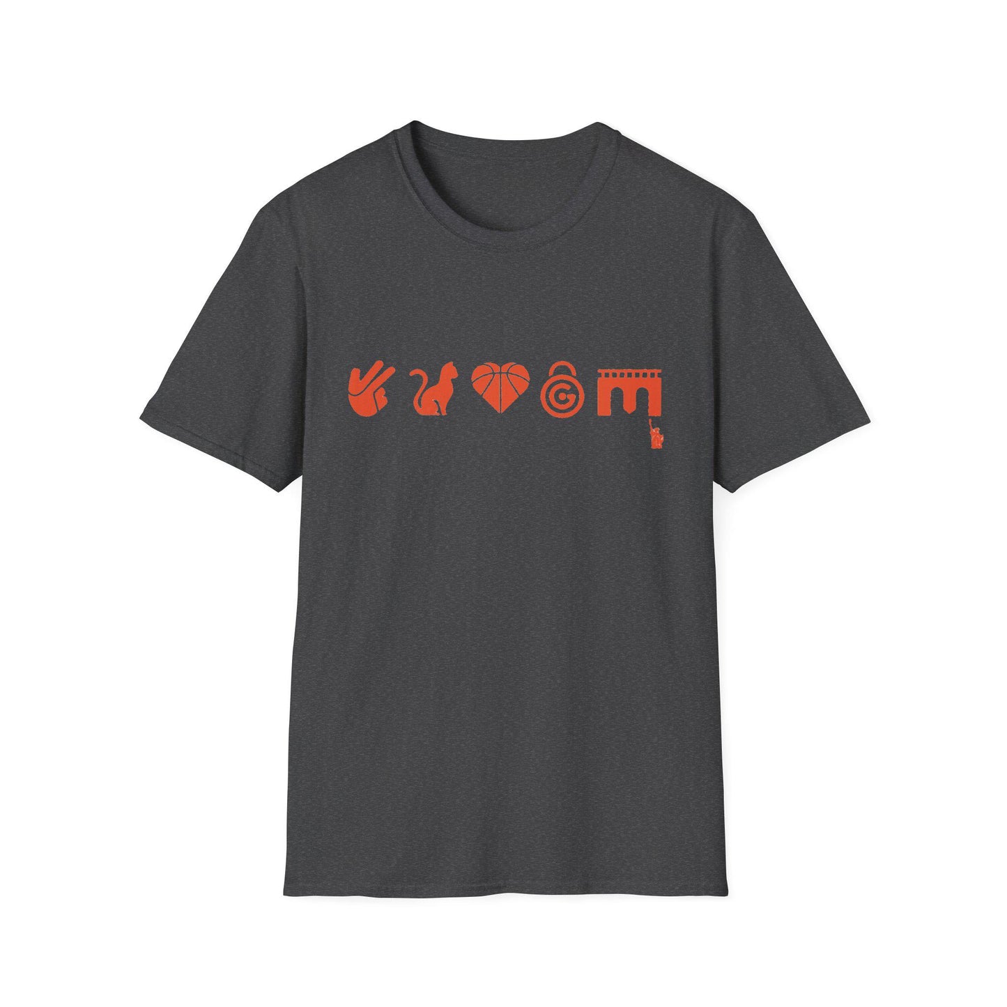 Knicks Starting Five Emojis Team Tee Black Blue Gray White York Brunson Og Kat Hart (4)