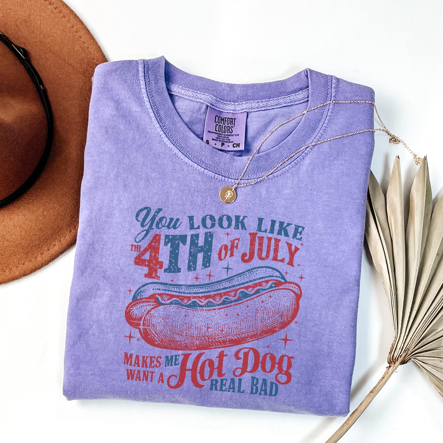 Comfort Colors Like 4th July Makes Want Dog Real Bad 4th July Independence Day (4)
