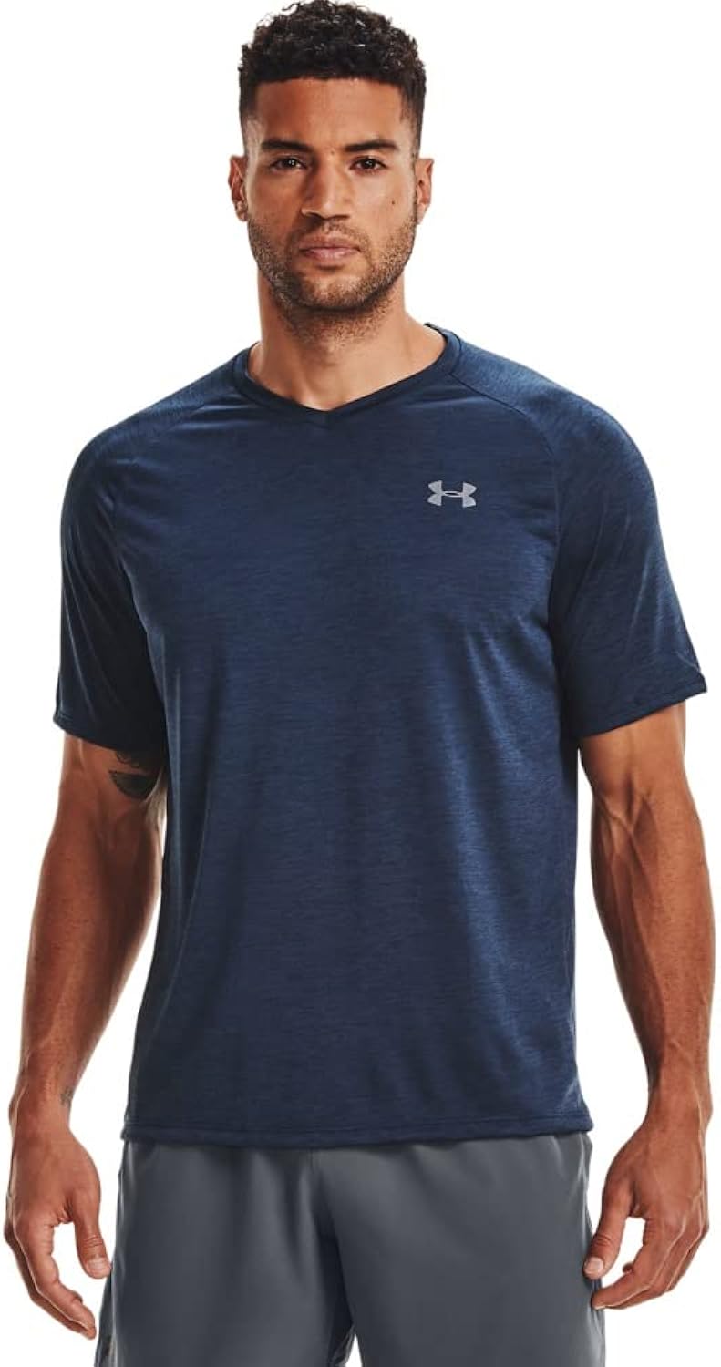 Mens Tech 2.0 V-Neck Short-Sleeve T-Shirt