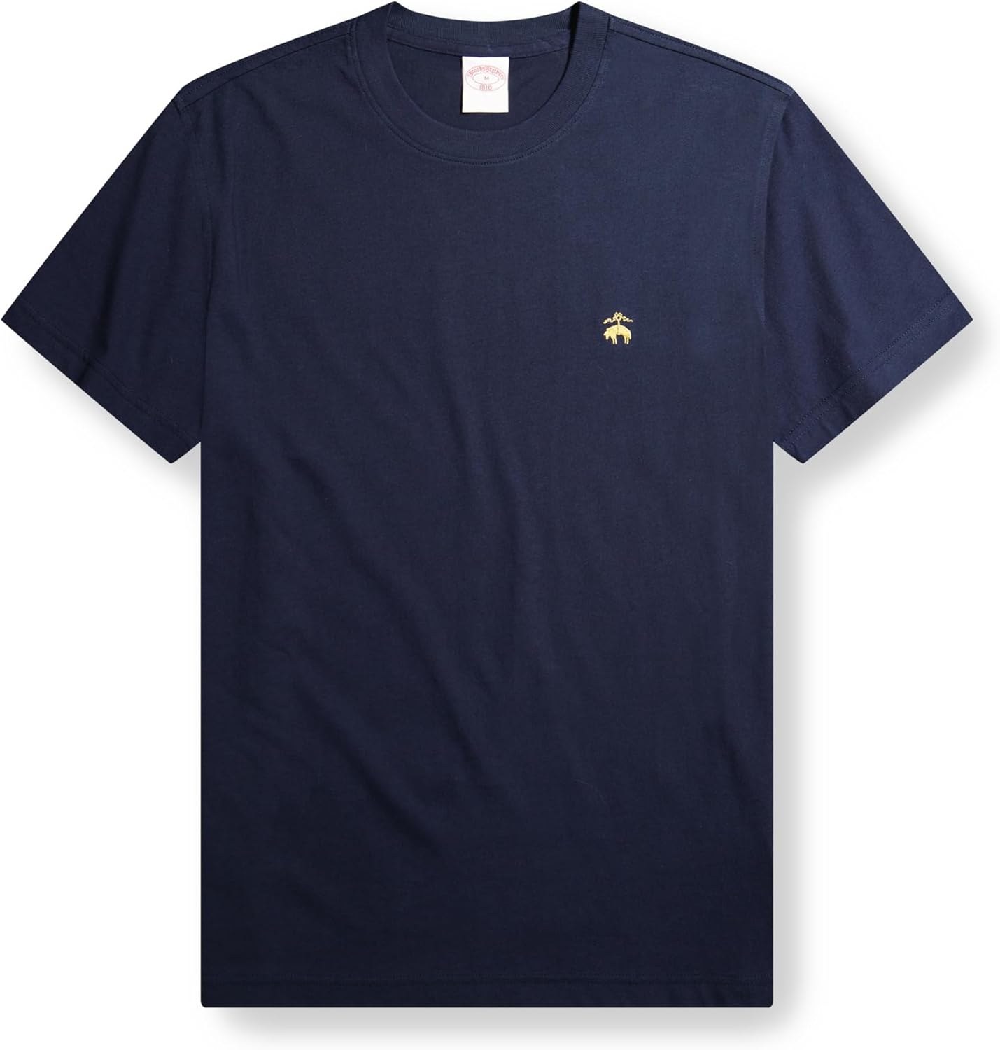 Men's Short Sleeve Cotton Crewneck Logo T-Shirt