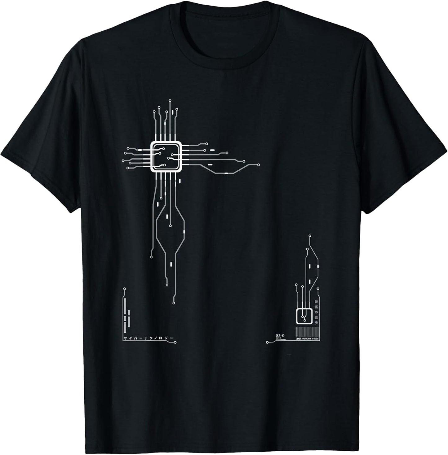 Black Adult Men's 3X-Large Classic Fit Crew Neck Short Sleeve T-Shirt