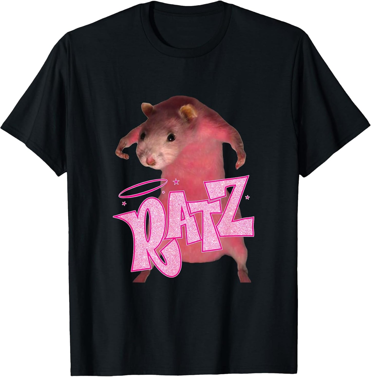 Ratz Funny Pink Mouse Rat T-Shirt