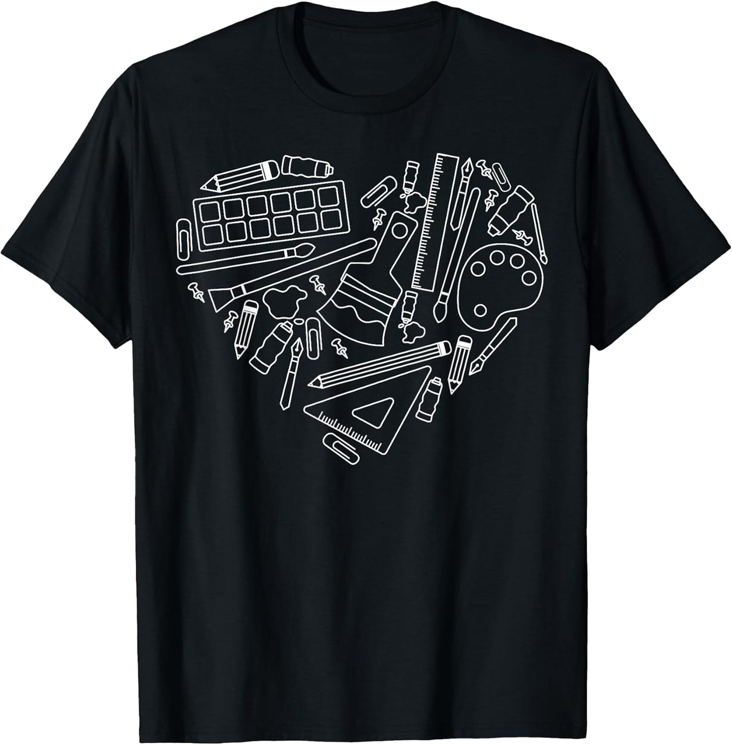 Art Teacher Painting Artist Painter Drawing Student T-Shirt