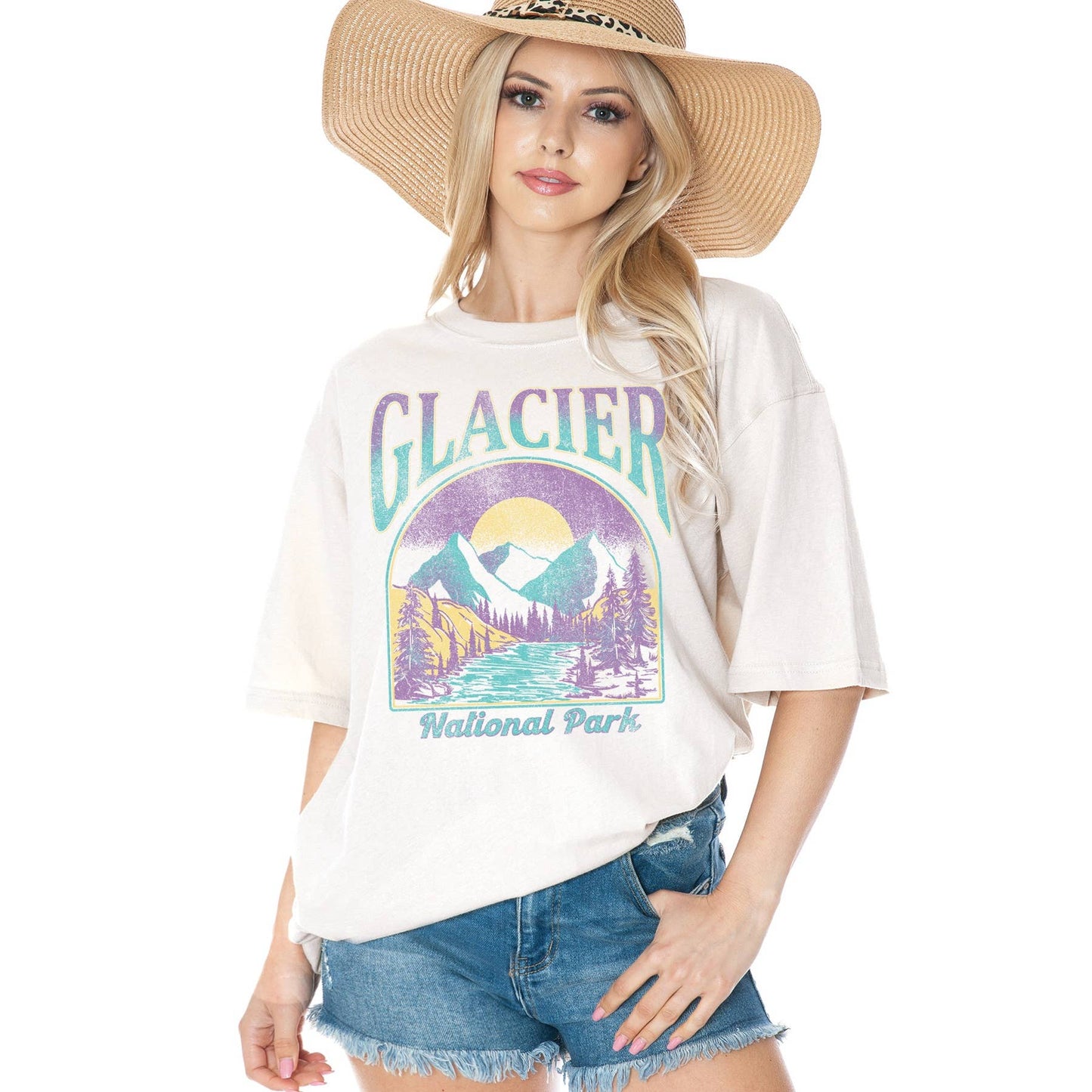 Unisex Oversized - Glacier National Park