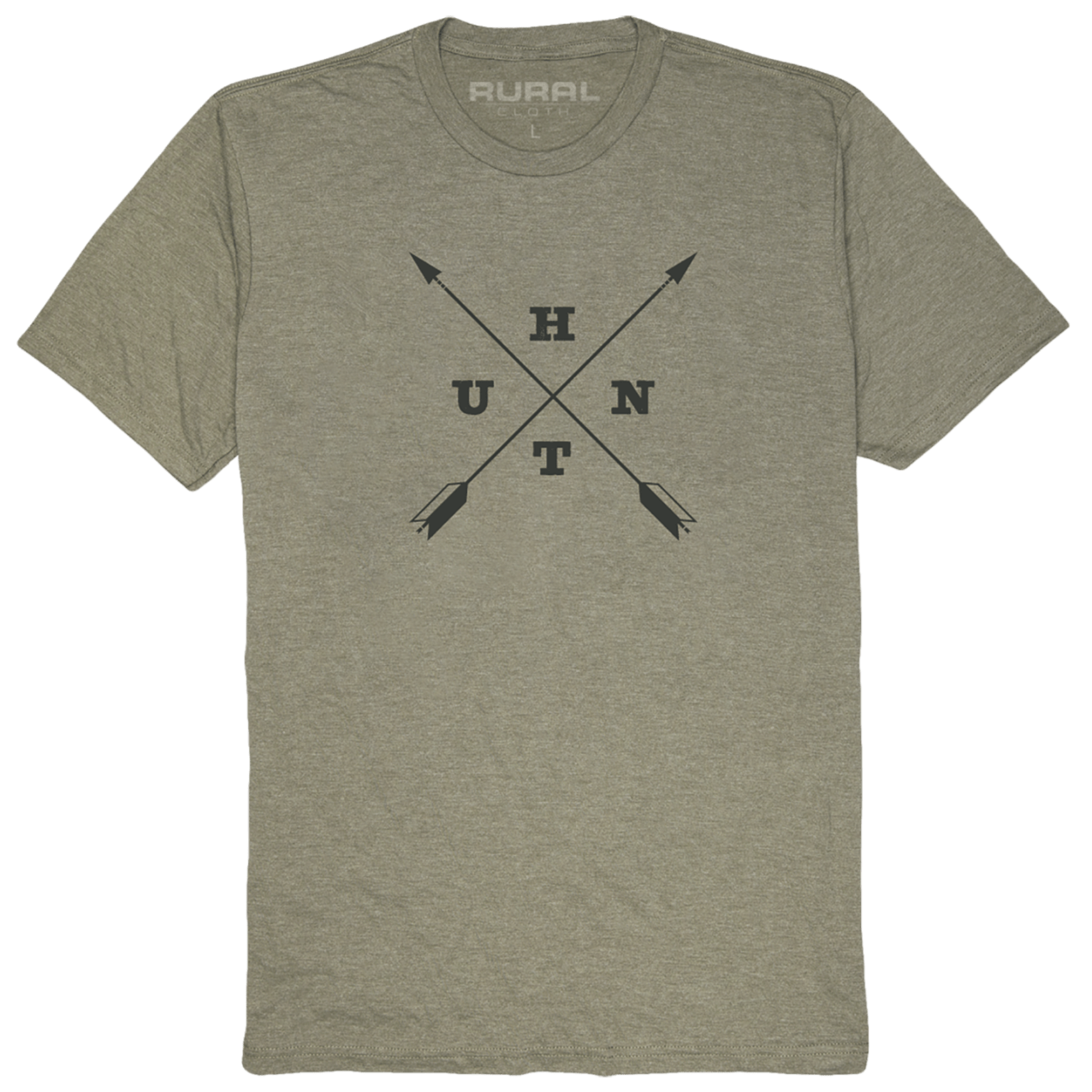 Hunt Tee-Military Green Frost