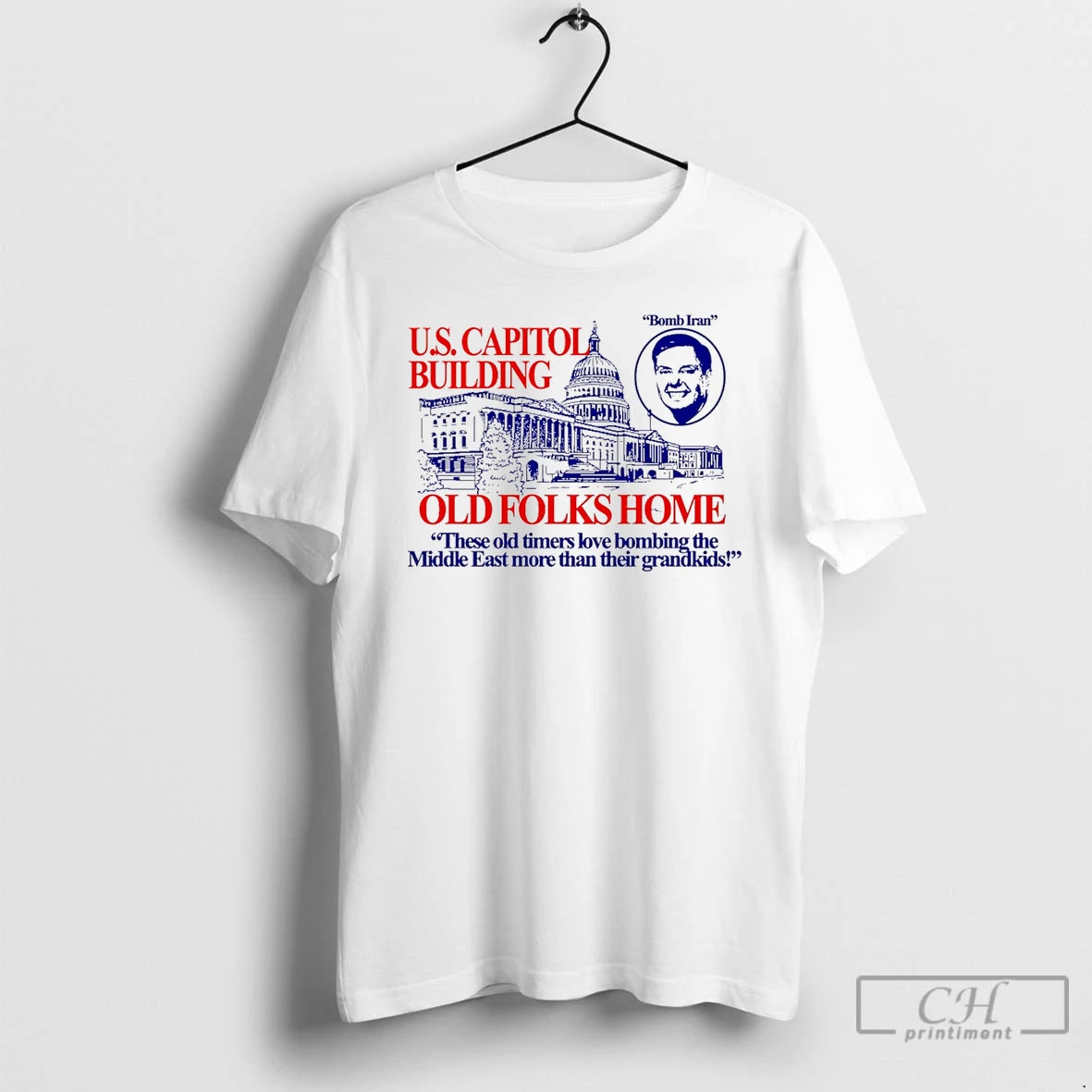 Classic Bomb Iran Us Capitol Building Old Folks Home