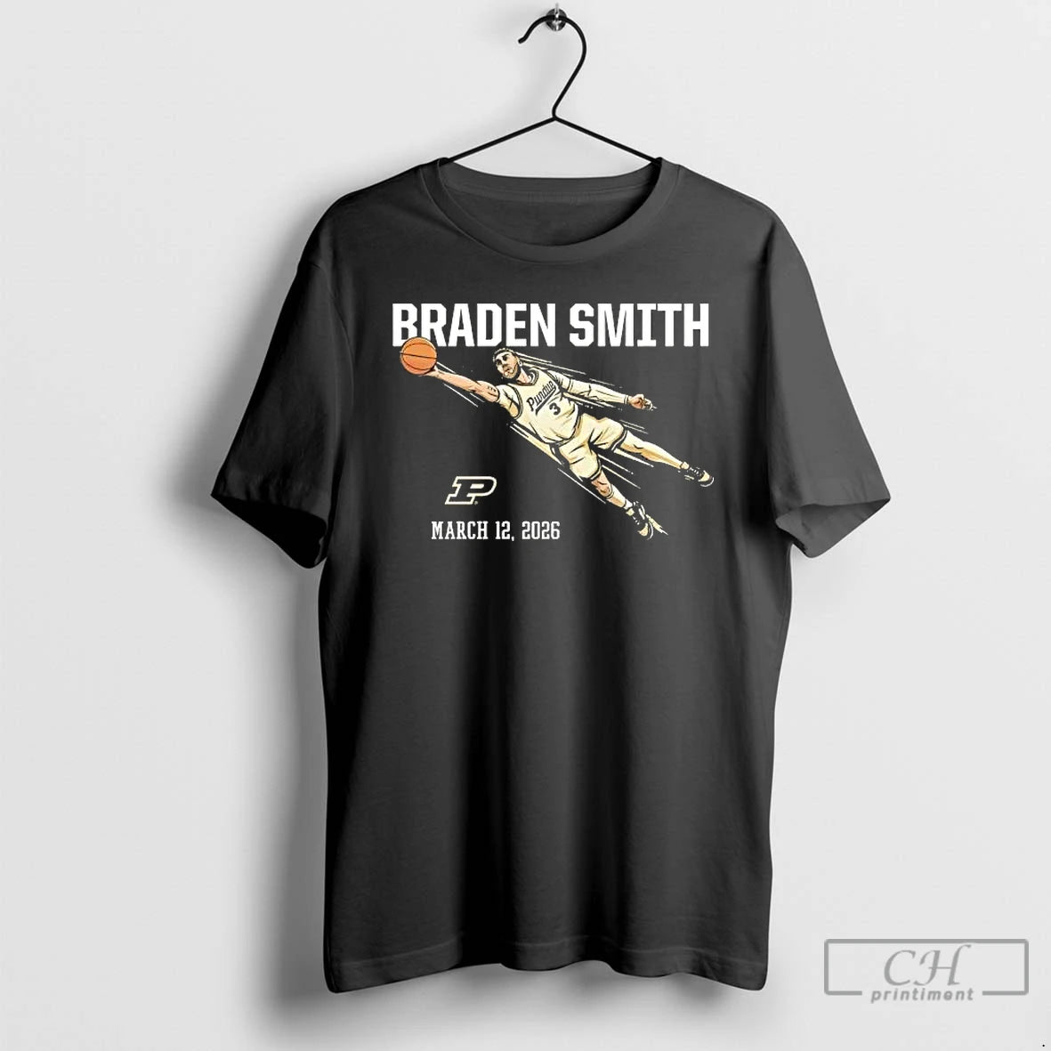 Classic Braden Smith Purdue Boilermakers Diving Assist March 12 2026