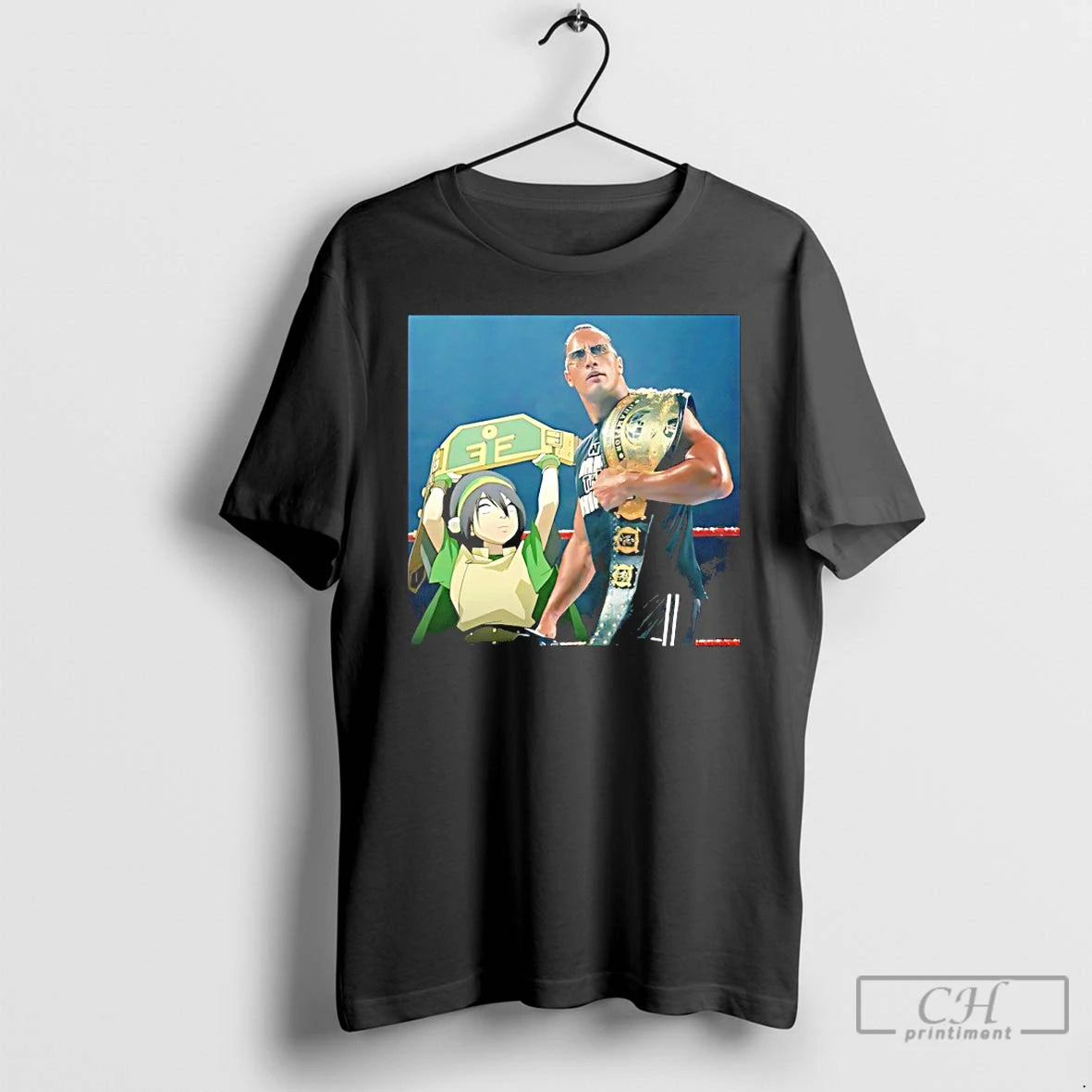 Classic Dwayne Johnson X Toph Beifong The Boulder