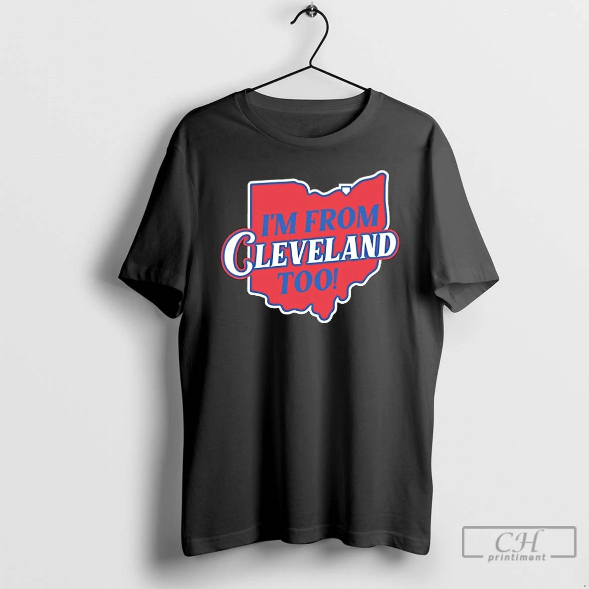 Classic Im From Cleveland Too Map