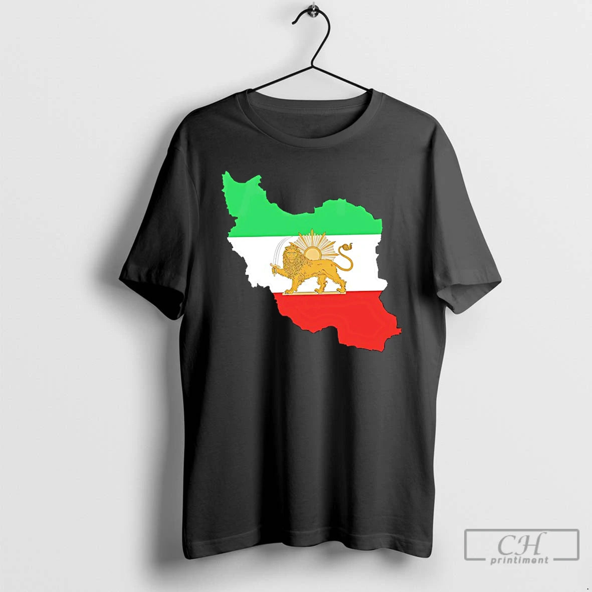 Classic Lion And Sun Iran Flag Iranian Pride