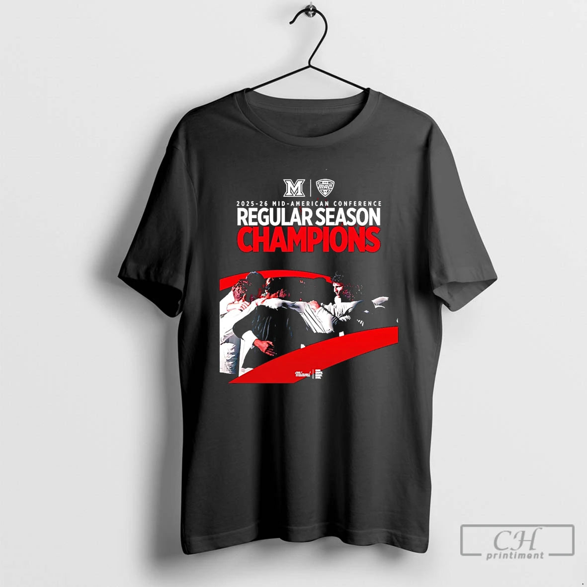 Classic Miami Redhawks Mens Basketball 2026 Mac Regular Season Champions