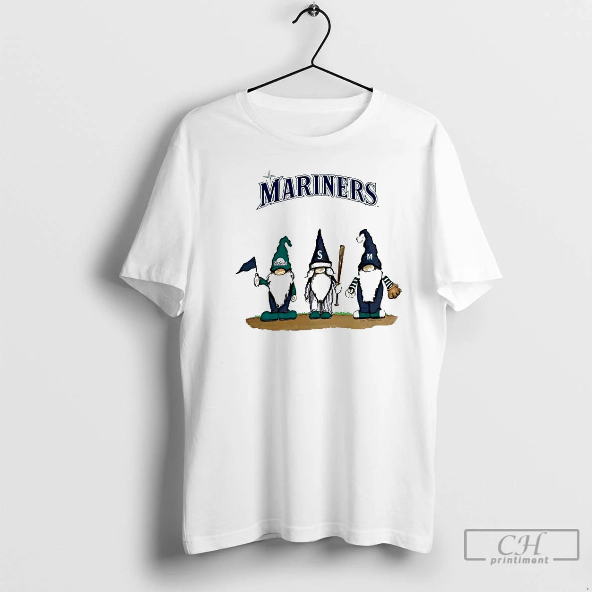 Classic Nationals Gnomes With Seattle Mariners Basketball