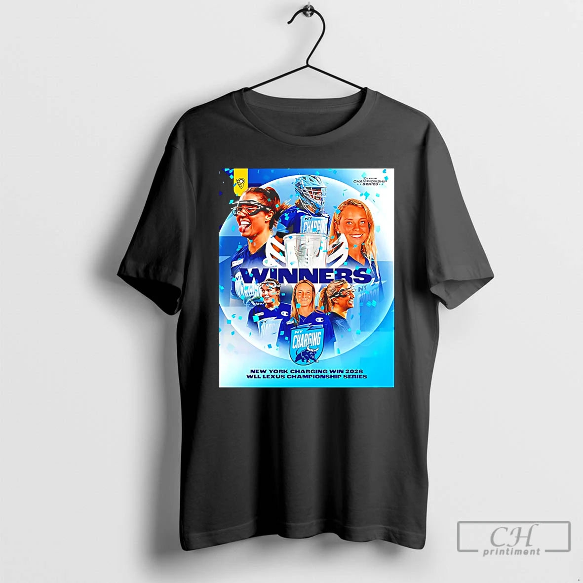 Classic New York Charging Womens Lacrosse 2026 Wll Lexus Championship Series Winners T Shirts Sweater