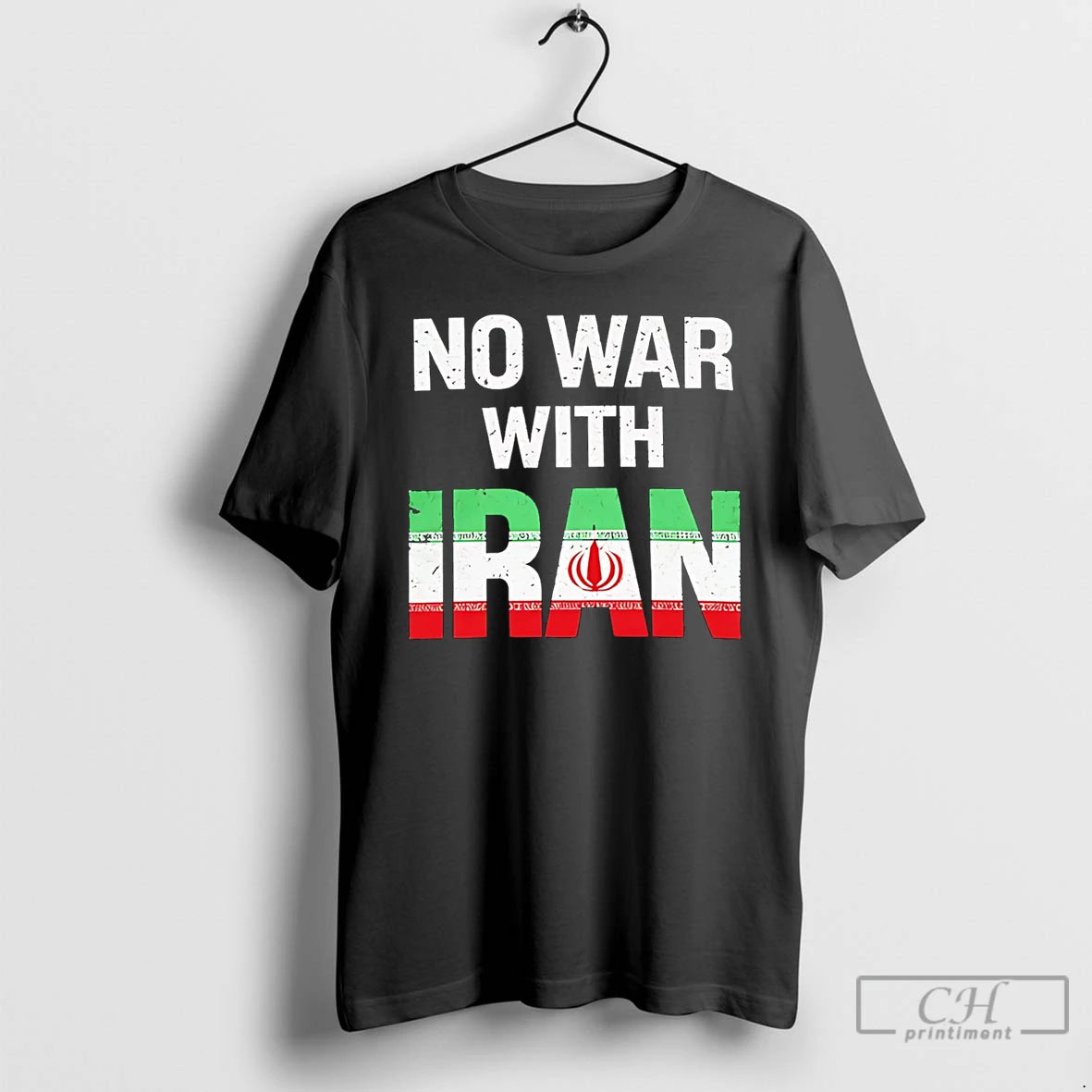 Classic No War With Iran Peace Protest