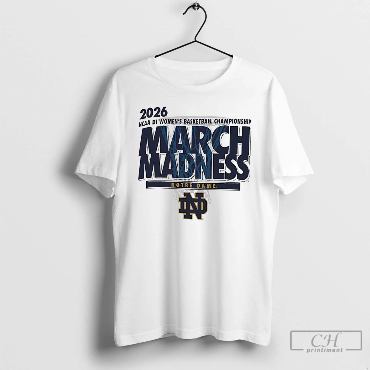 Classic Notre Dame Basketball 2026 Ncaa Di Womens Basketball Championship March Madness T Shirts Sweater