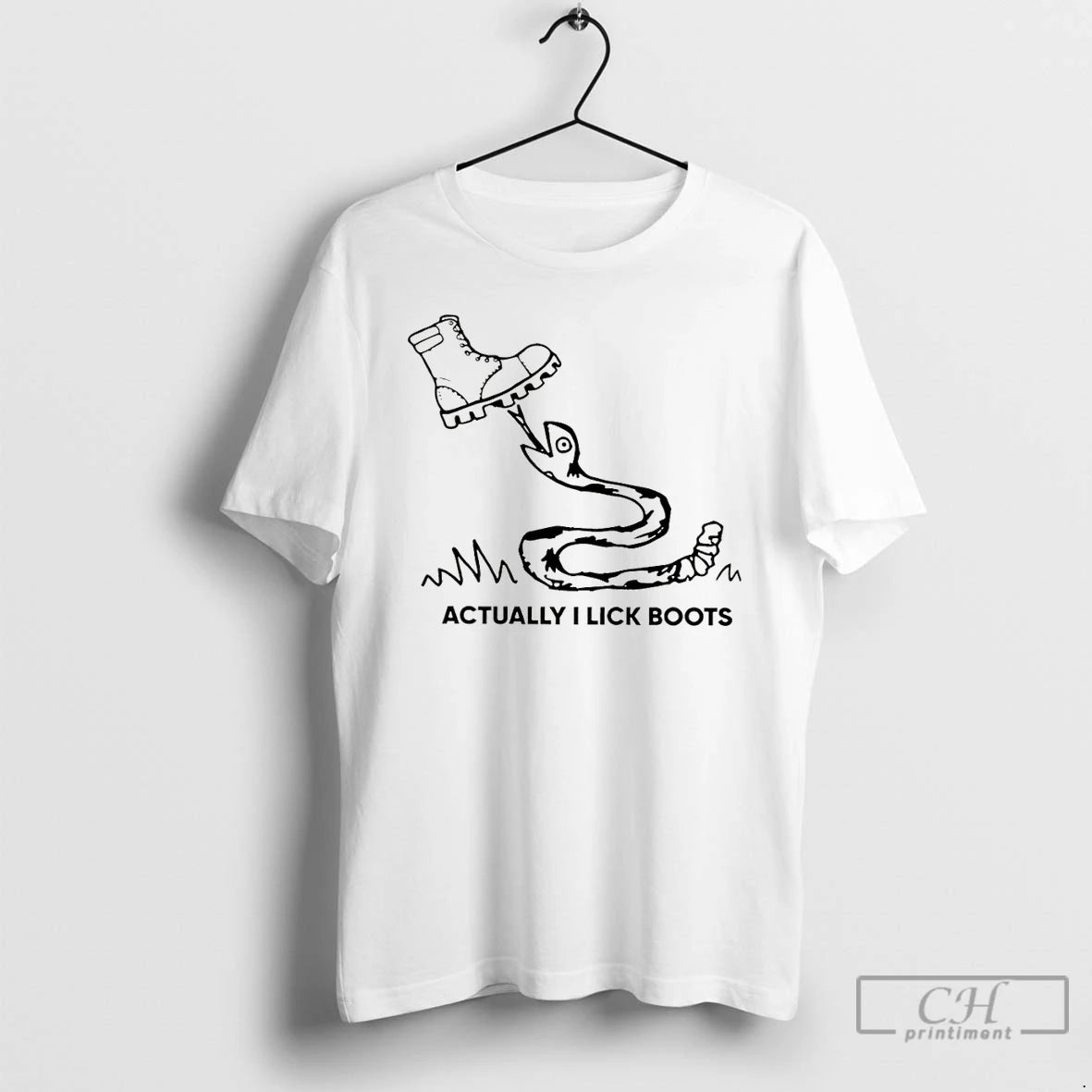 Classic Snake Actually I Lick Boots