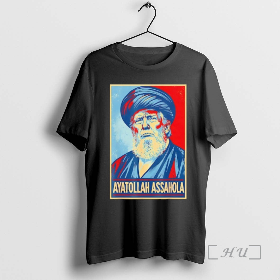 Officials Ayatollah Assahola X Trump No More Wars Parody