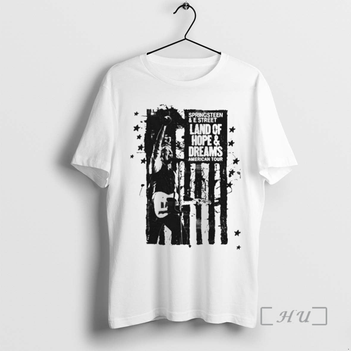 Officials Bruce Springsteen 2026 Land Of Hope Dreams American Tour Flag Premium T Shirts Sweater