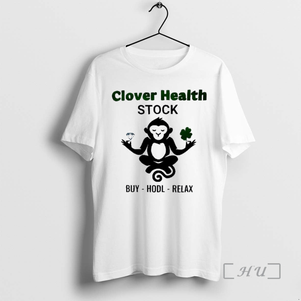 Officials Clover Health Stock Monkey Diamond Clover Buy Hodl Relax