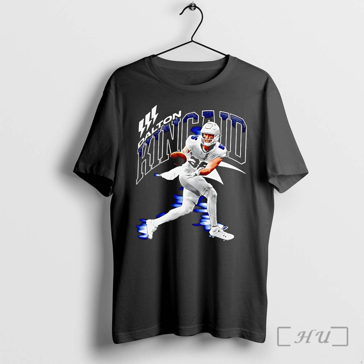 Officials Dalton Kincaid Buffalo Bills Professional Football Player Graphic Black