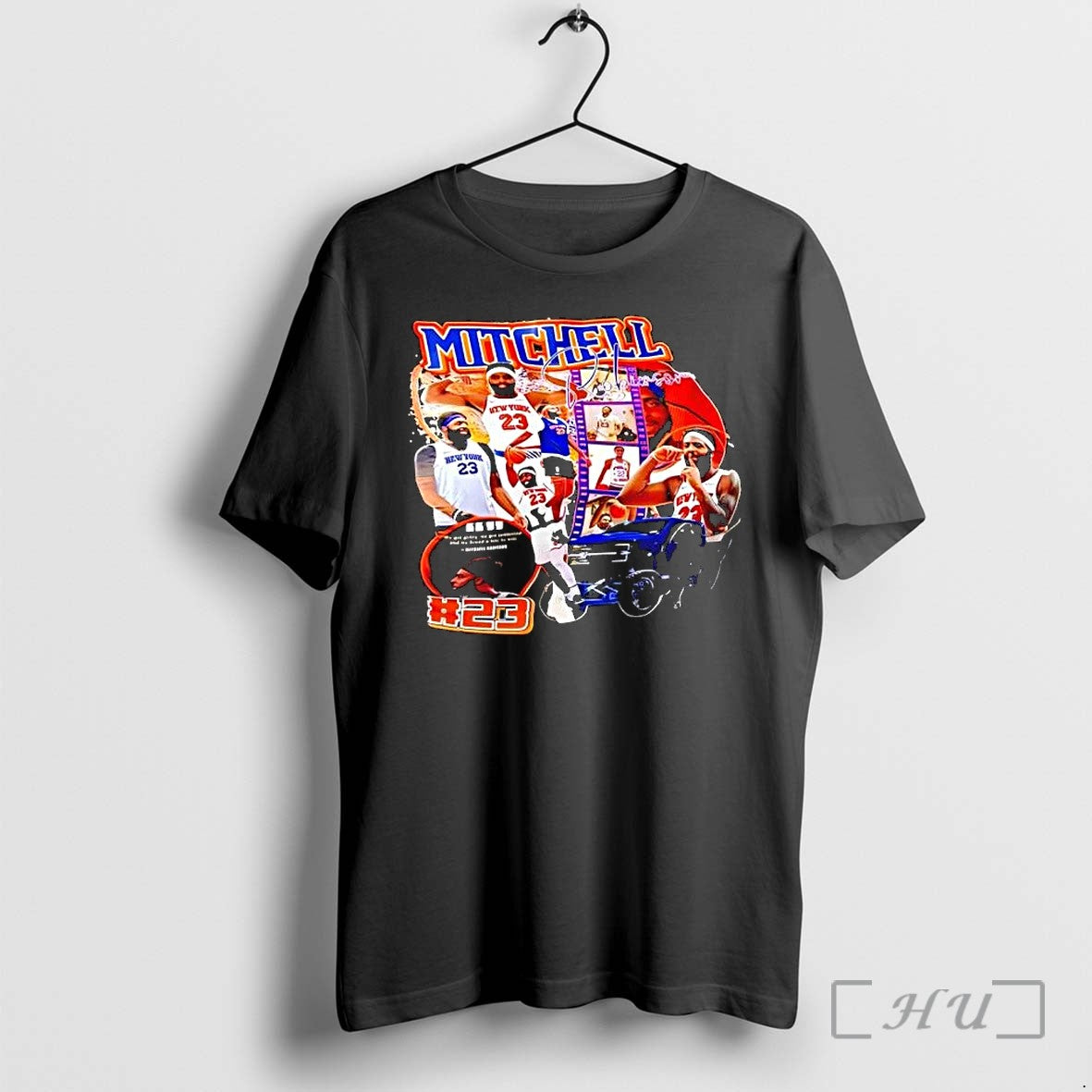 Officials Donovan Mitchell Of New York Knicks Graphic Signature