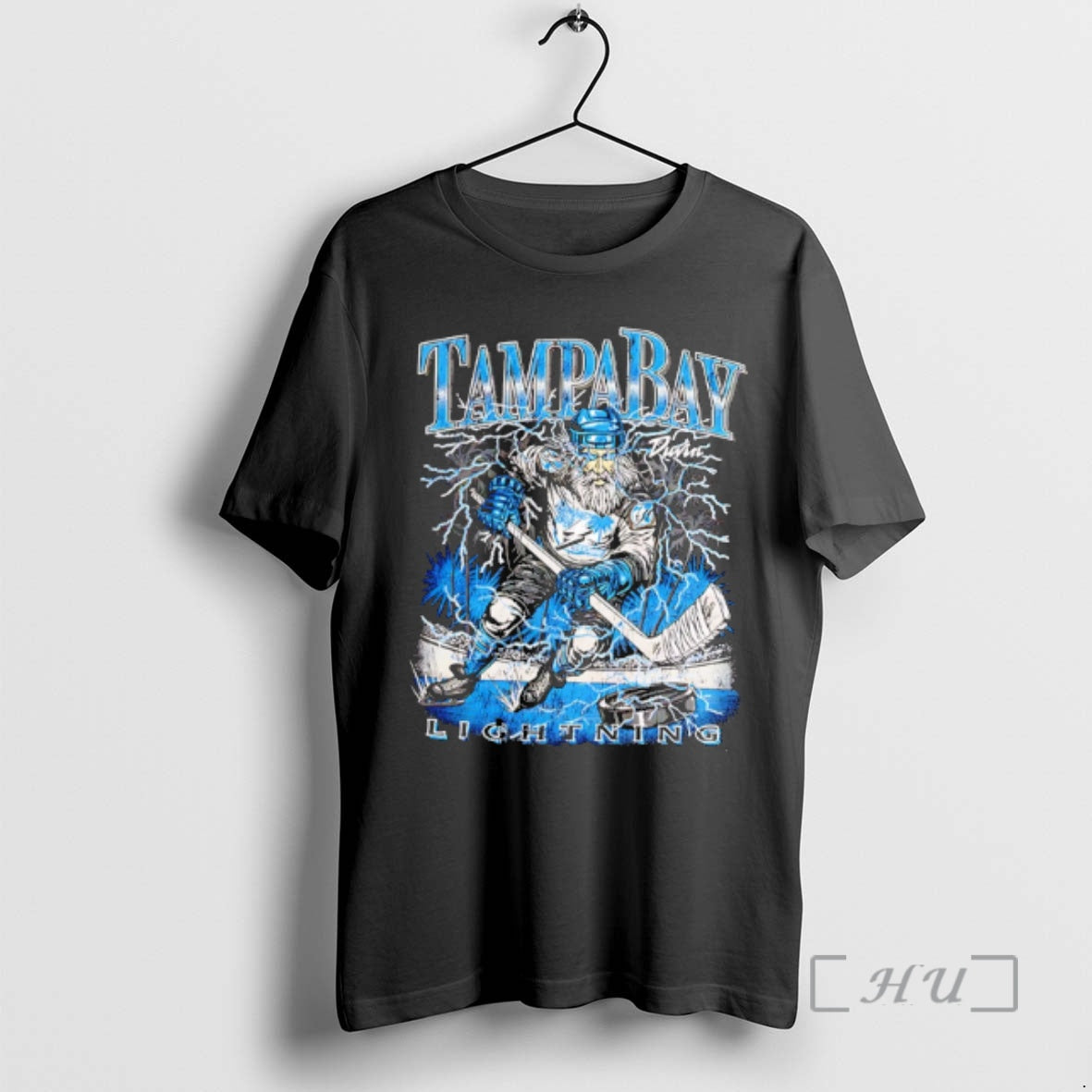 Officials Duvin X Tampa Bay Lightning Zeus Mascot Graphic