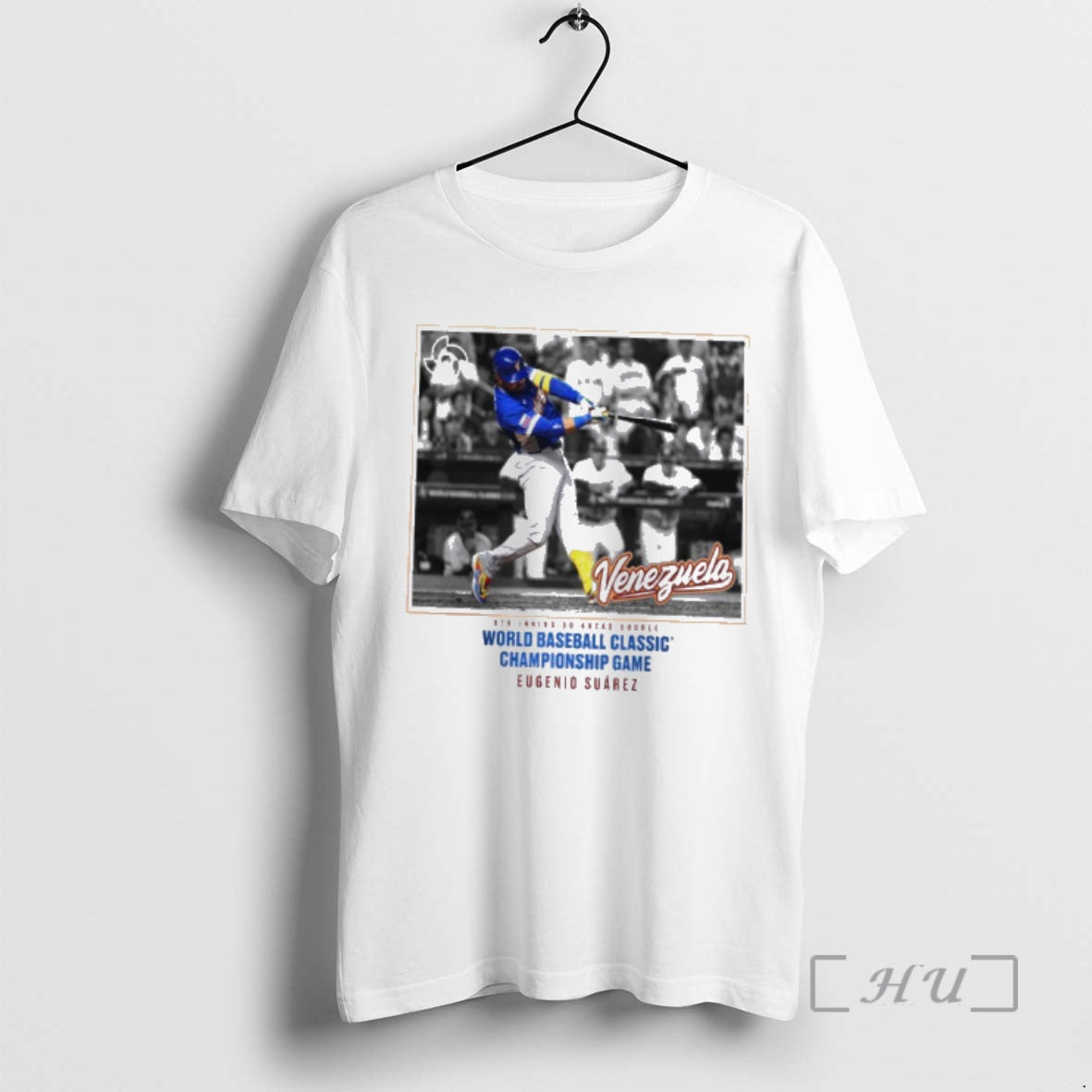 Officials Eugenio Suarez Venezuela Baseball 2026 World Baseball Classic Go Ahead Premium T Shirts Sweater