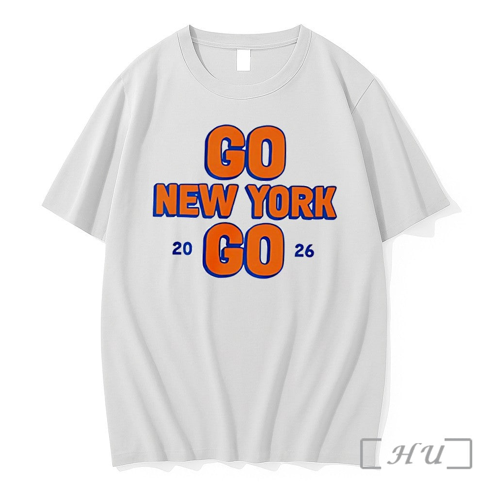 Officials Go New York Go 2026 New York Knicks Tee