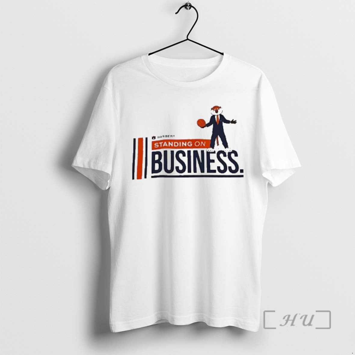 Officials Harbert Standing On Business Auburn Tigers Basketball Mascot