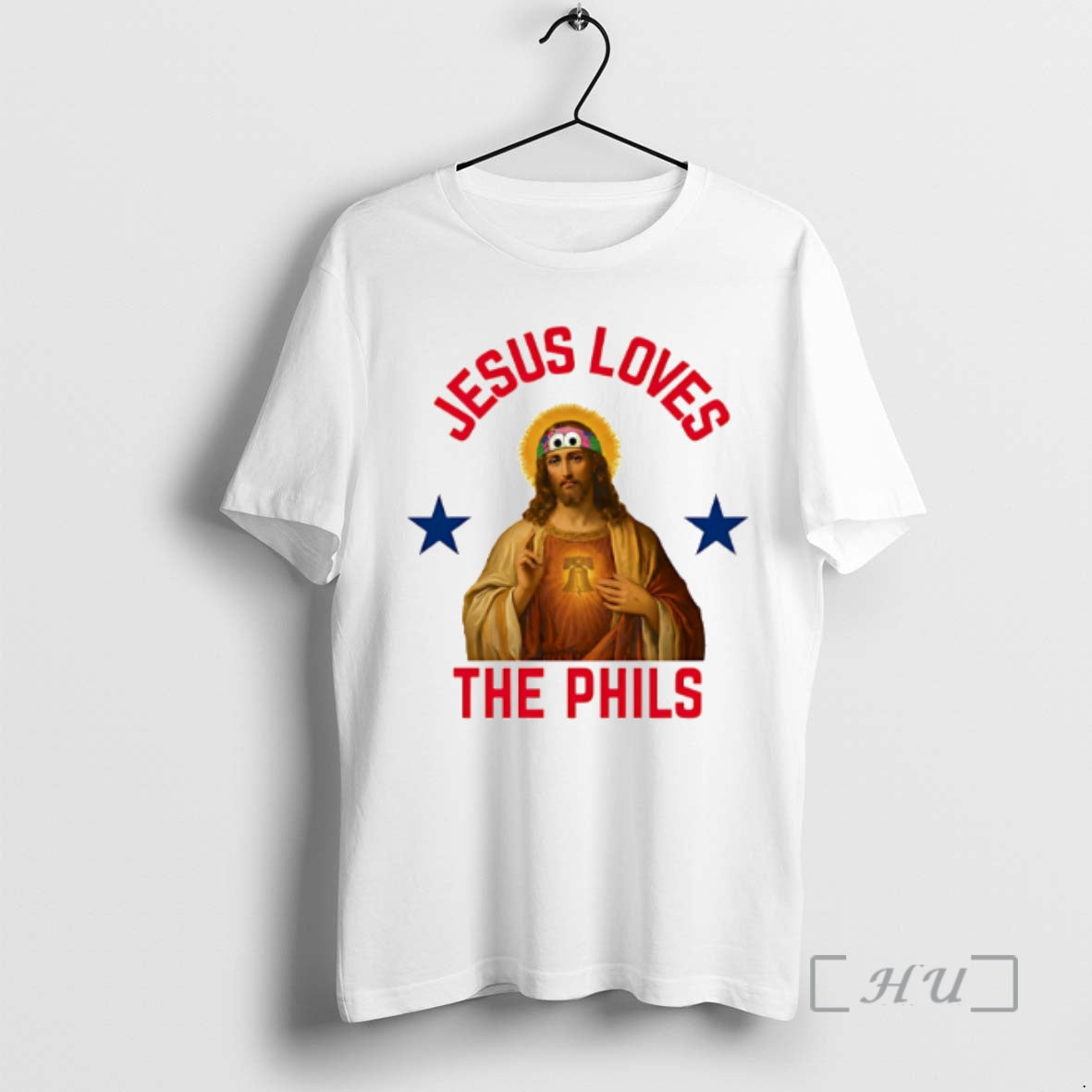 Officials Jesus Loves The Phils Philadelphia Phillies Heart Bell