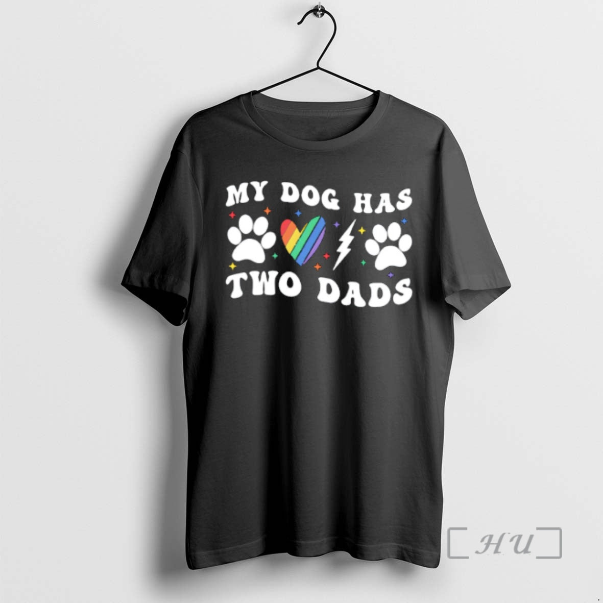 Officials My Dog Has Two Dads Rainbow Lgbt
