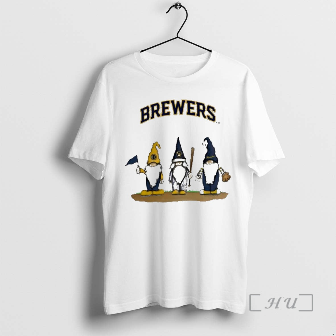Officials Nationals Gnomes With Milwaukee Brewers Basketball