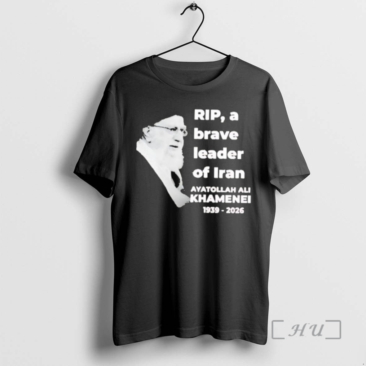 Officials Rip A Brave Leader Of Iran Ayatollah Ali Khamenei 1939 2026 Premium T Shirts