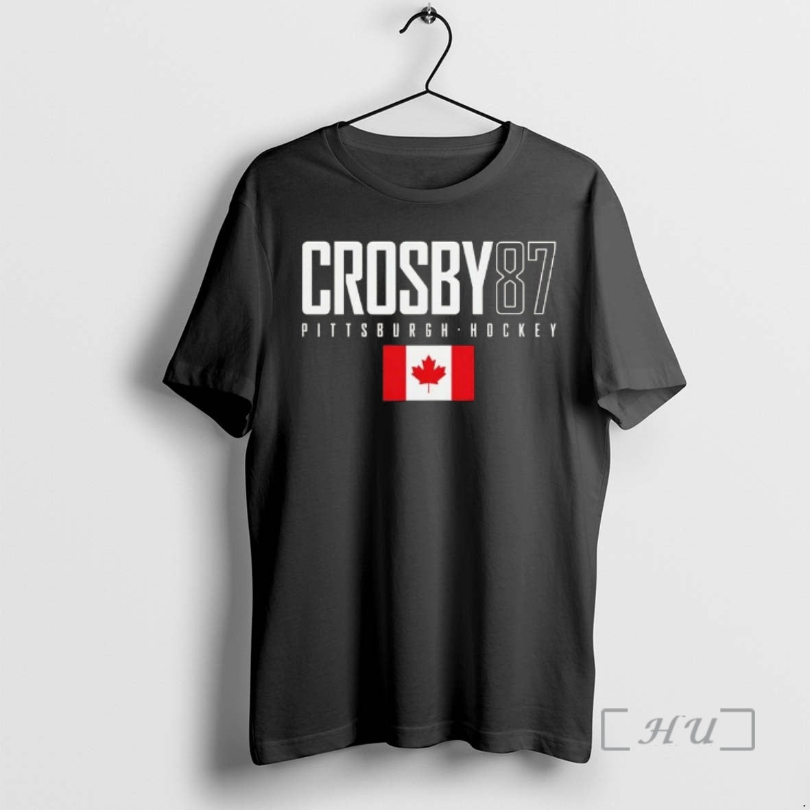 Officials Sidney Crosby 87 Pittsburgh Pirates Canada Flag Elite