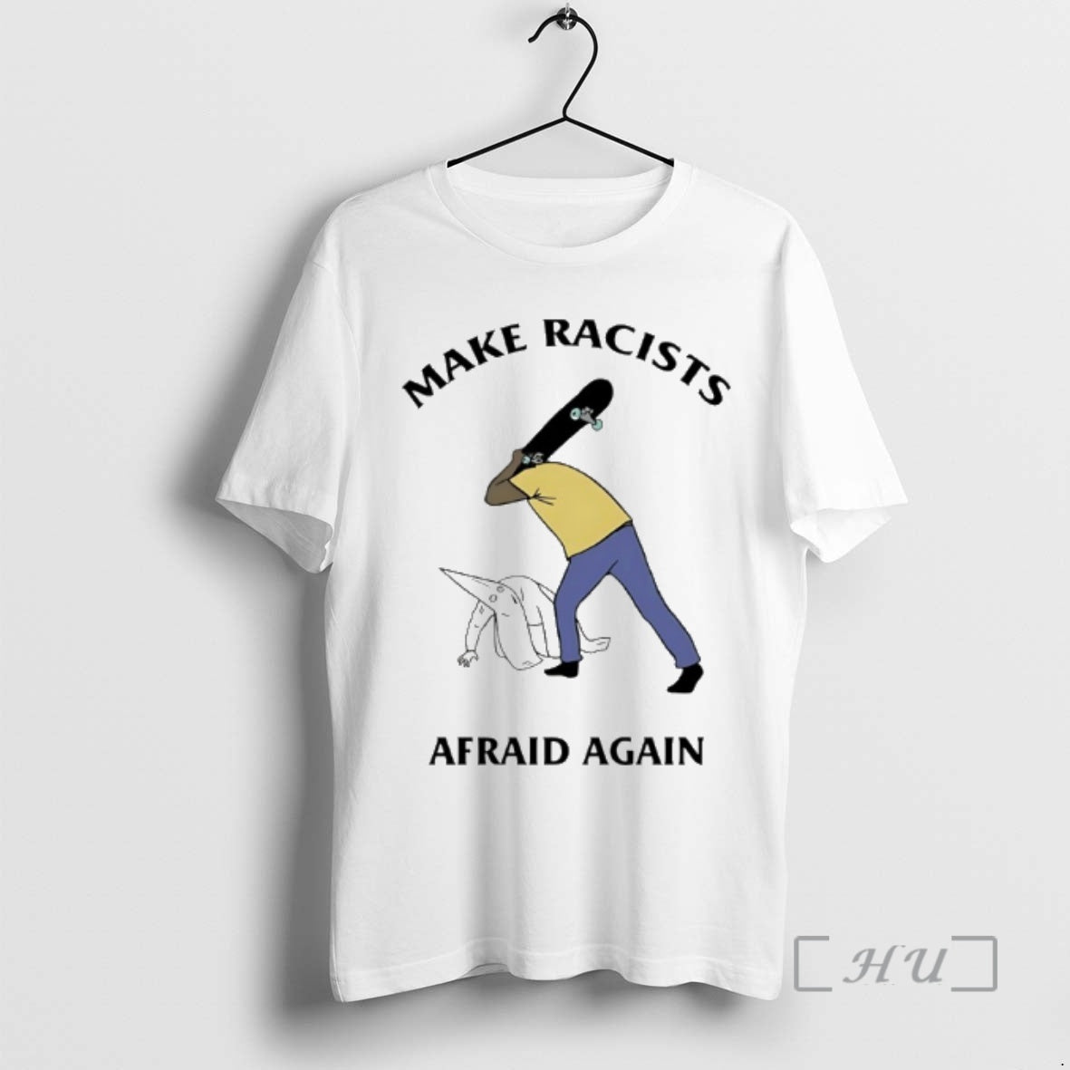 Officials Skate Board Make Racists Afraid Again