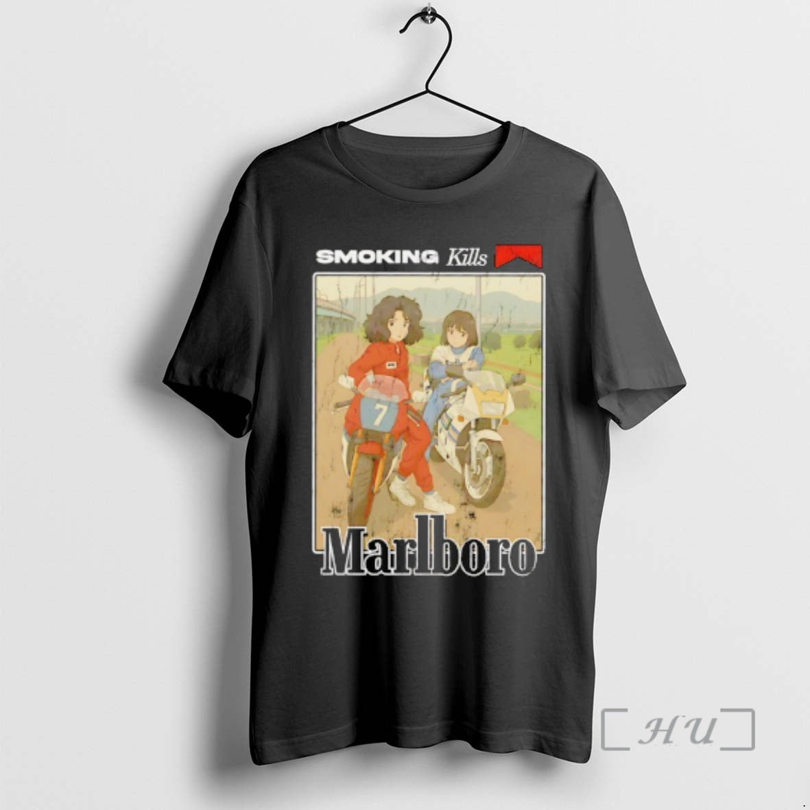 Officials Smoking Kills Marlboro Anime Vintage
