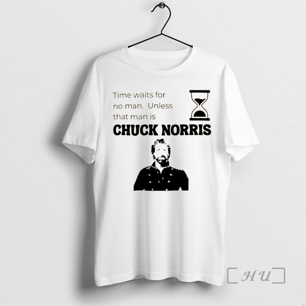 Officials Time Waits For No Man Unless That Man Is Chuck Norris Premium T Shirts