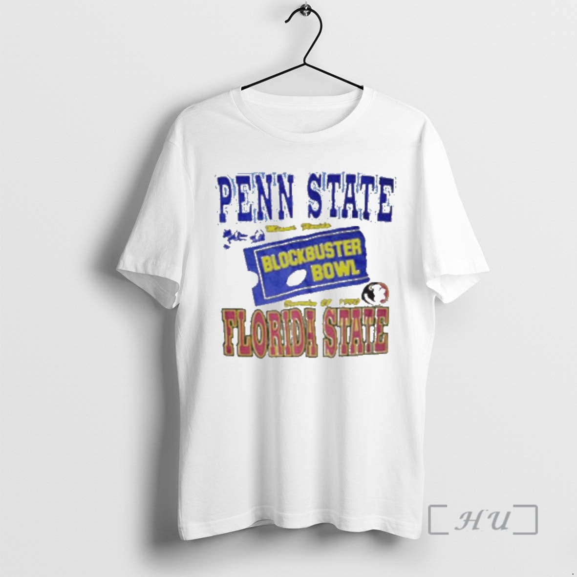 Officials Vintage 90s Blockbuster Bowl Penn State Psu Florida State