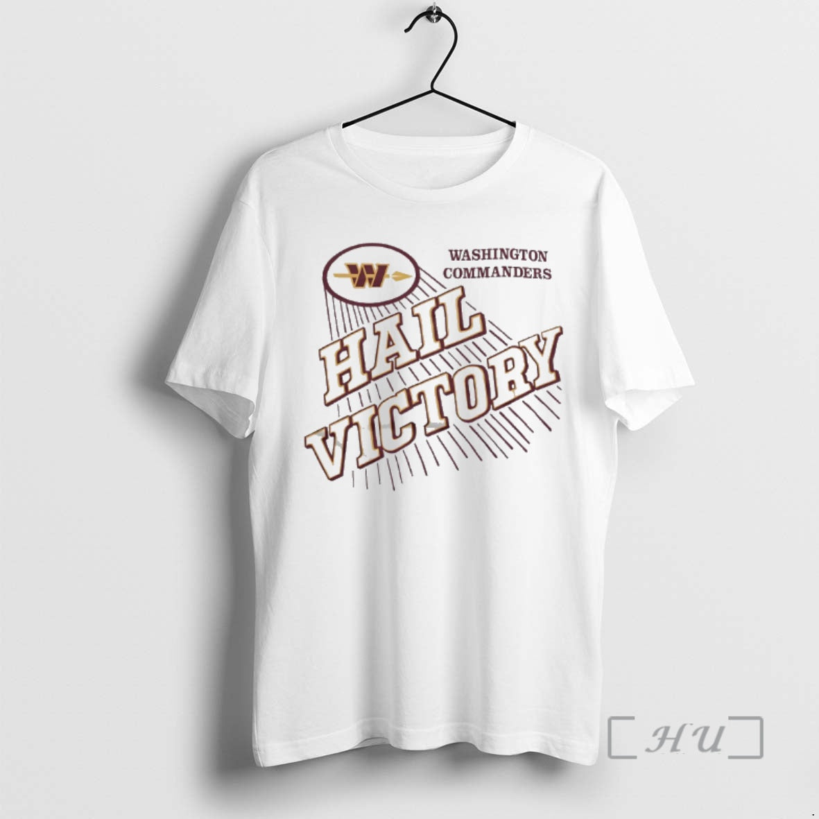 Officials Washington Commanders 2026 Hail Victory Logo