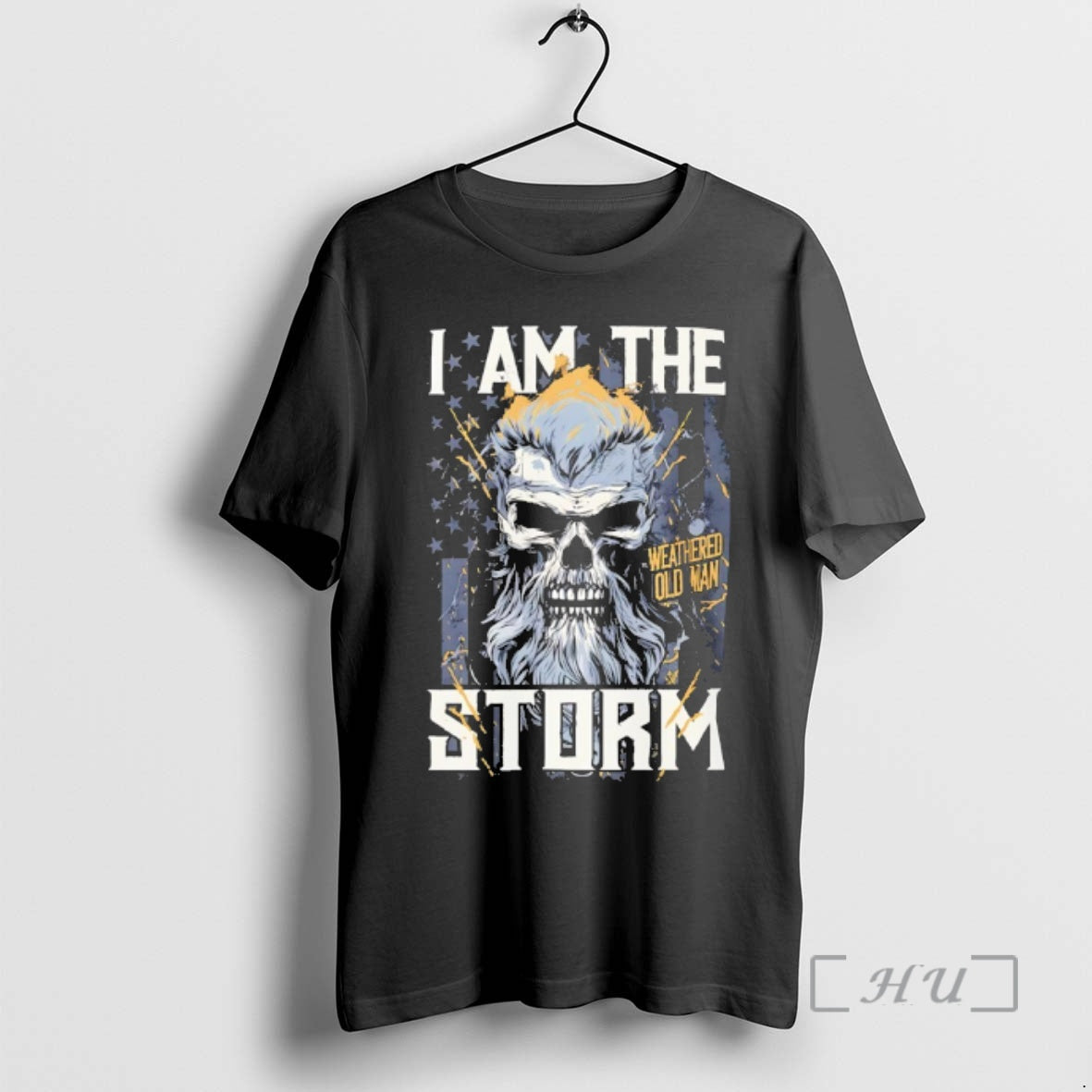 Officials Weathered Old Man I Am The Storm Skull
