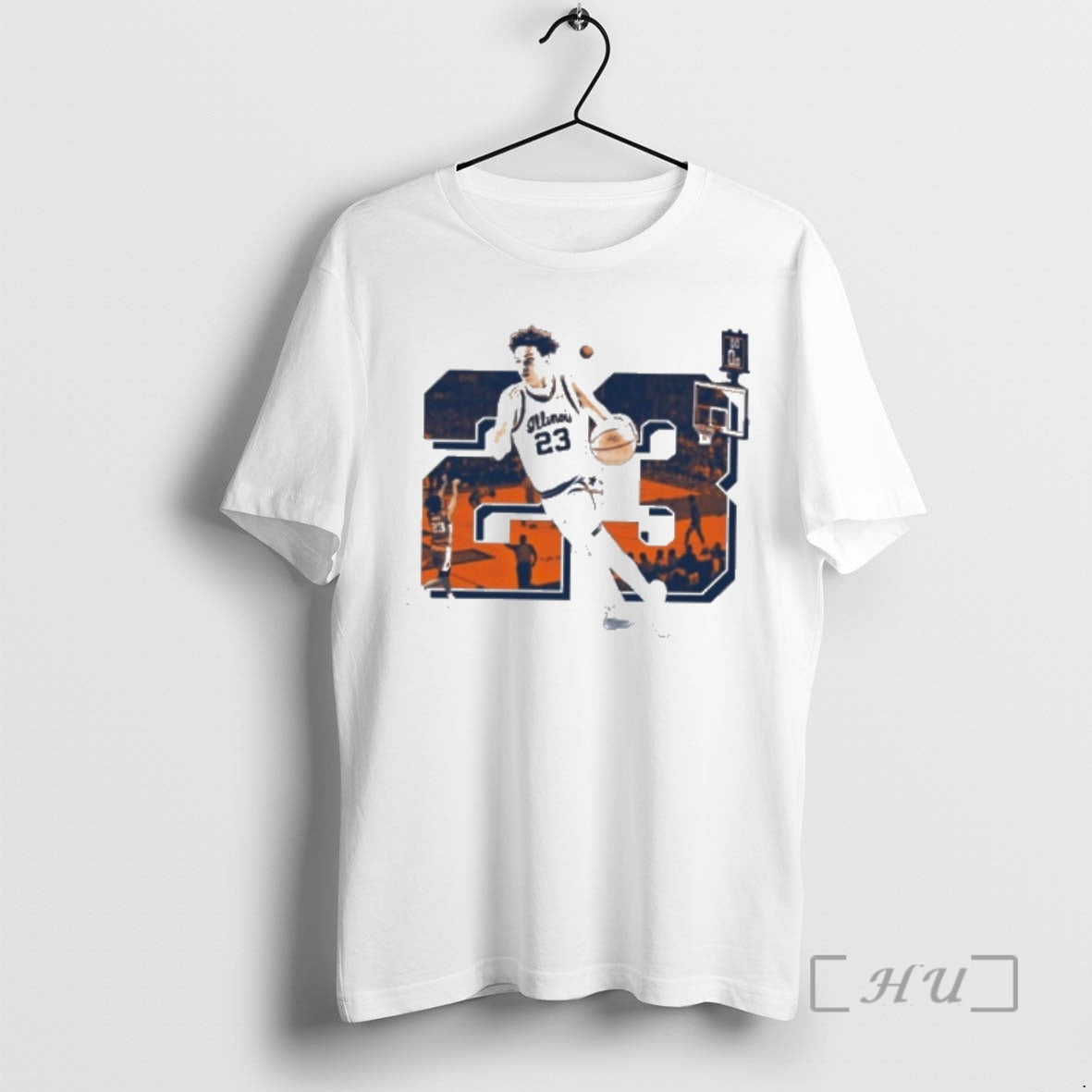 Officials Keaton Wagler Nba Illinois Fighting Illini Graphic