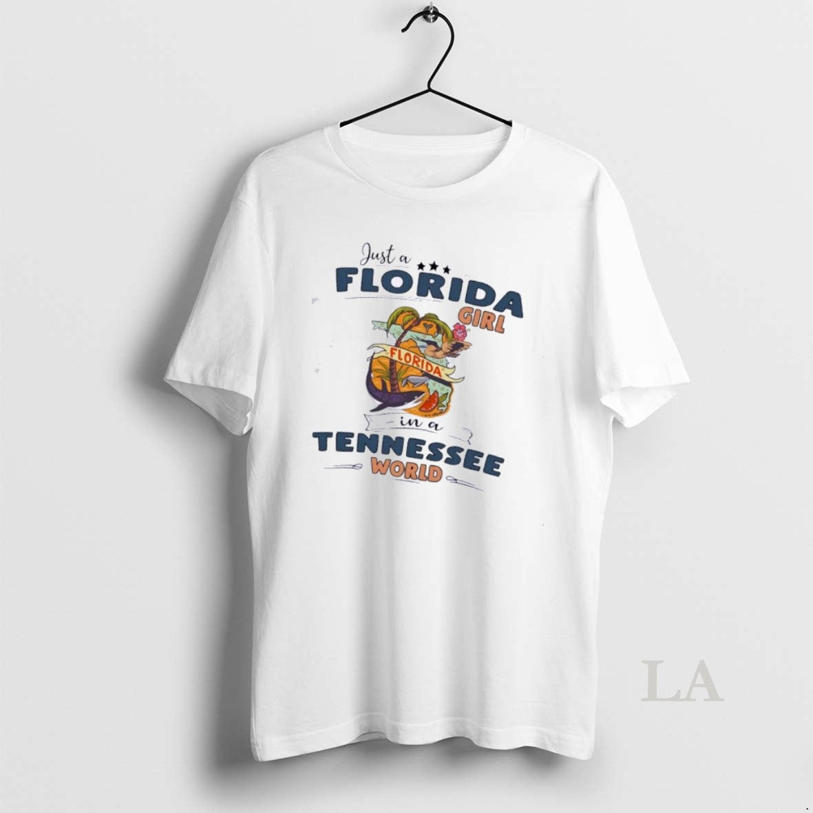Original Just A Florida Girl In A Tennessee World Map