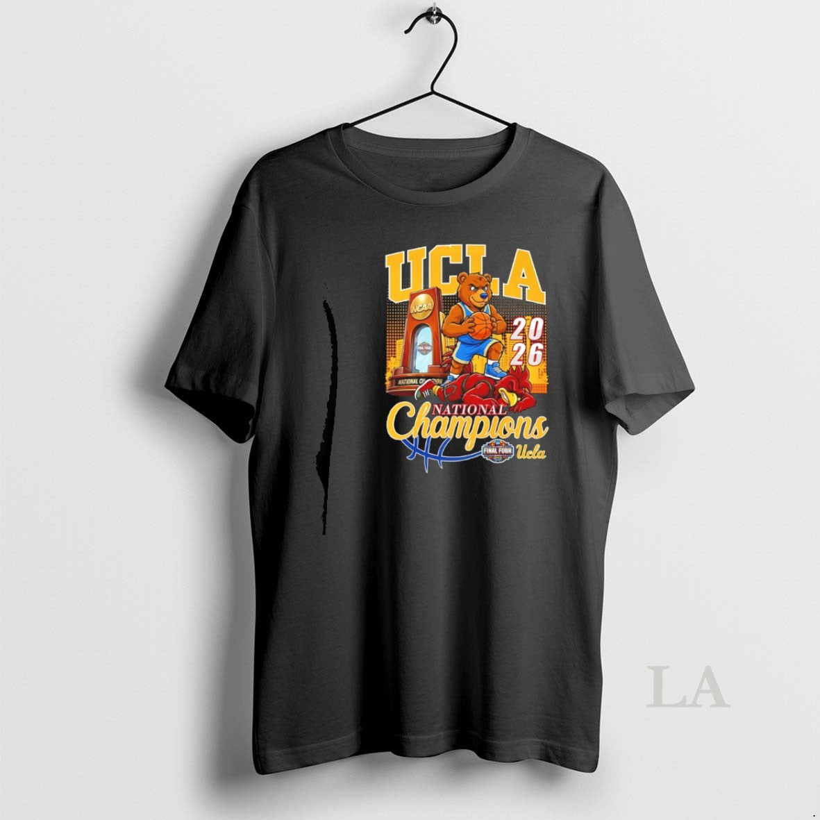Original Ucla Beat South Carolina Win 2026 National Champions Mascot Trophy