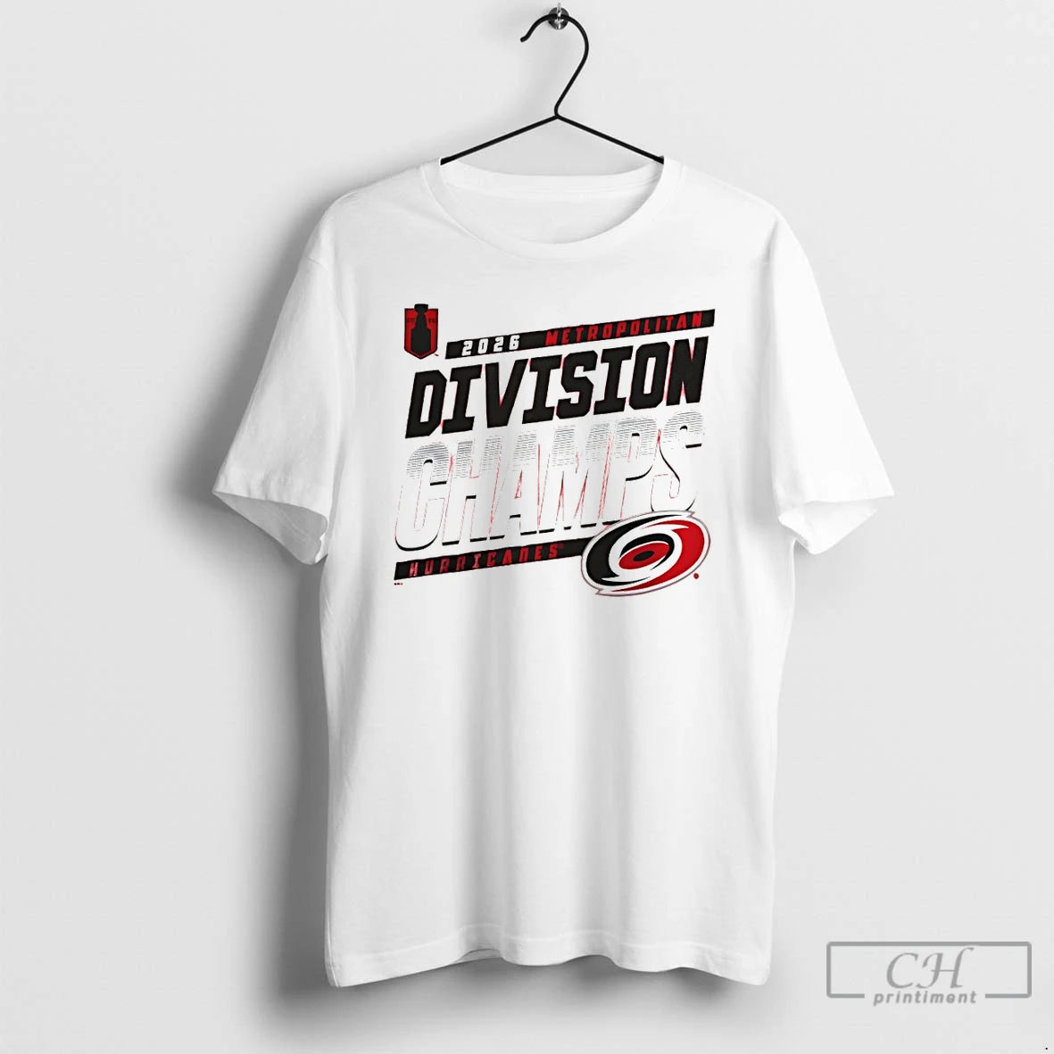 Premium Carolina Hurricanes 2026 Metropolitan Division Champions Logo