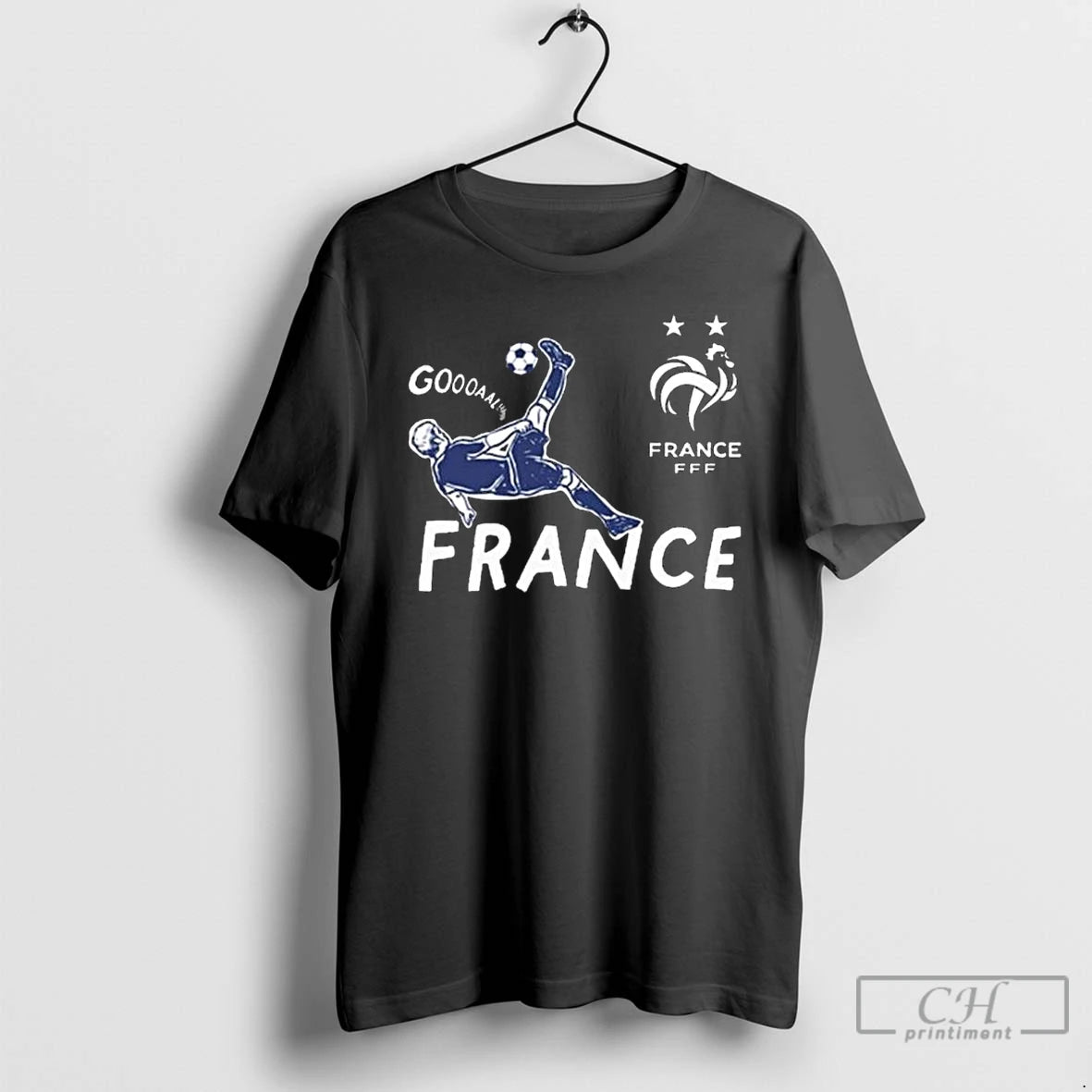Premium France National Team Impressions Artwork