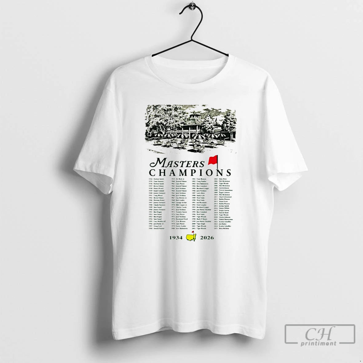 Premium Masters Augusta National Golf Course 1943 2026