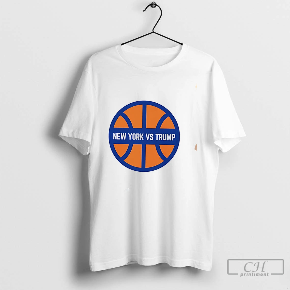 Premium New York Vs Trump Basketball Tee
