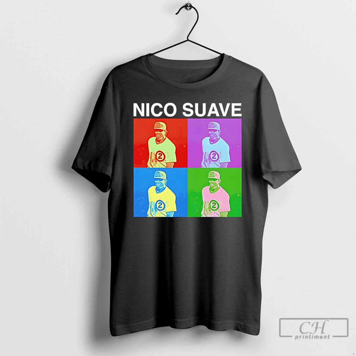Premium Nico Hoerner Nico Suave Chicago Cubs Baseball Graphic