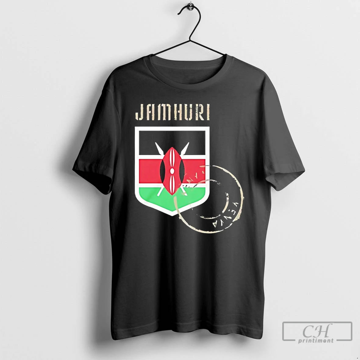 Premium Samuel L Jackson Wearing Jamhuri Kenya Flag