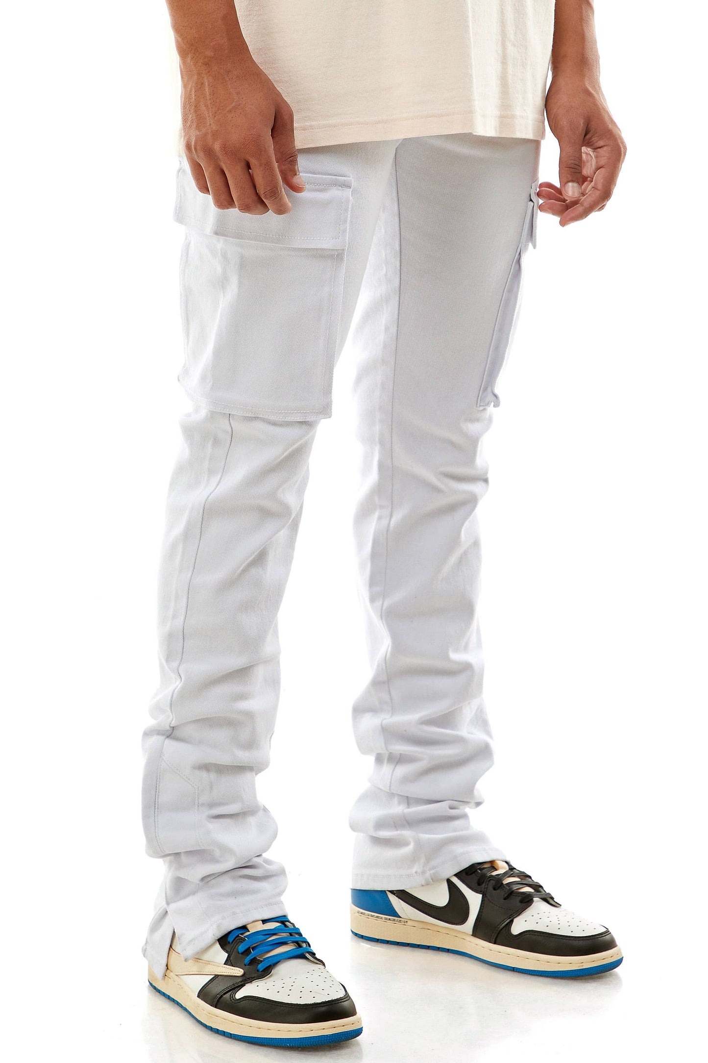 Stacked Cargo Pants